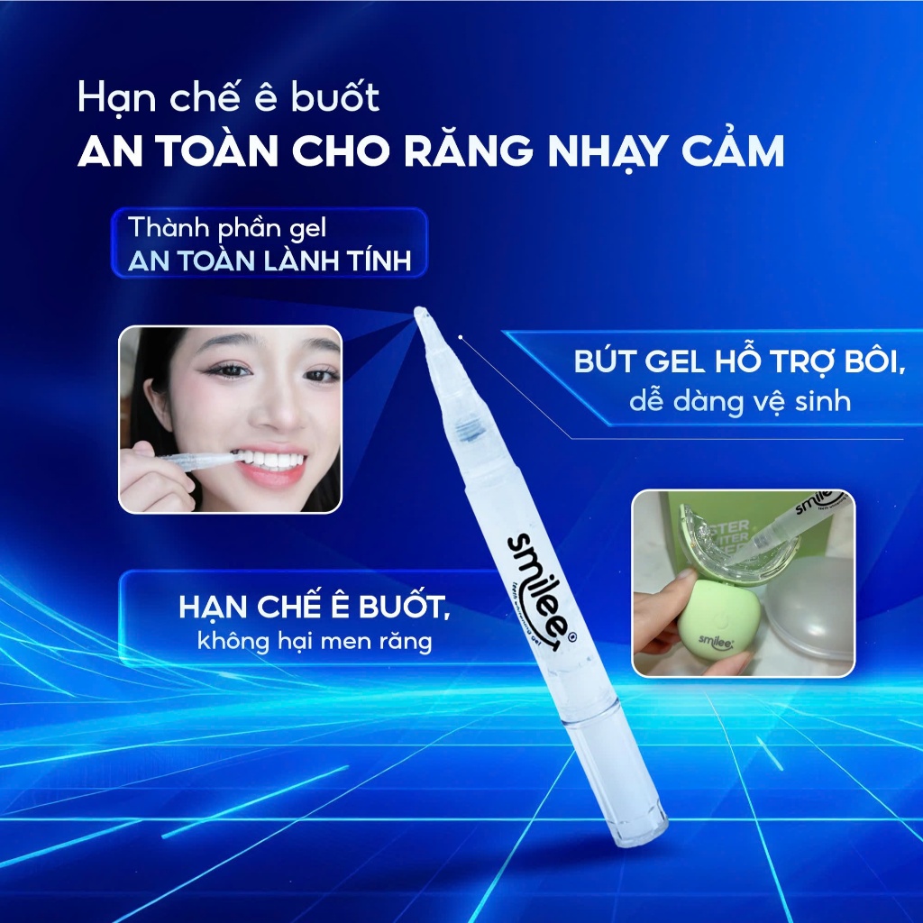 [GIÁ 695K LIVE ECOGO] Bộ Kit Trắng Răng Smilee Extra,làm trắng răng tại nhà Phiên Bản Nâng Cấp Làm Trắng Nhanh | BigBuy360 - bigbuy360.vn