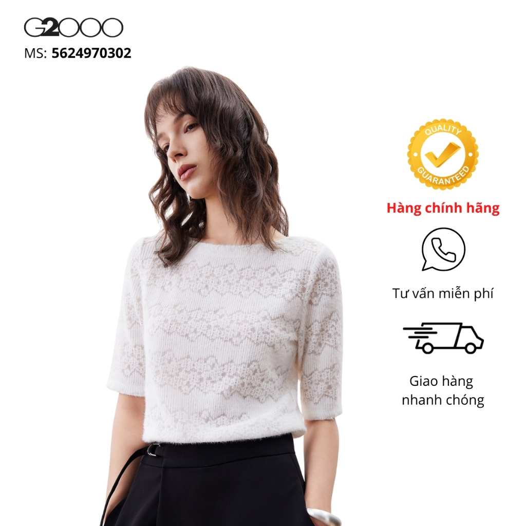Áo Kiểu Nữ G2000 (5624970302) Màu Trắng