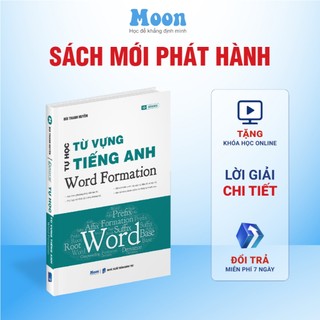  Sách Tự học Từ vựng Tiếng Anh - Word Formation - Moonbook 
