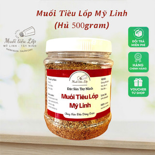   Hủ 500gram  Muối Tiêu Lốp Mỹ Linh Tây Ninh 