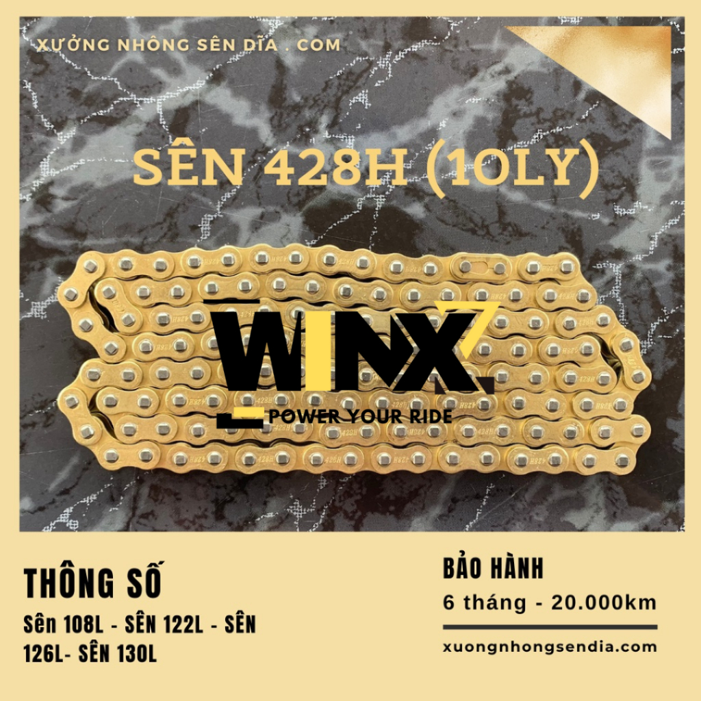 sên 10 ly cho các dòng xe exciter 150 , exciter 135 , winner , sonic , raider , satria , sirius , taurus , wave , dream