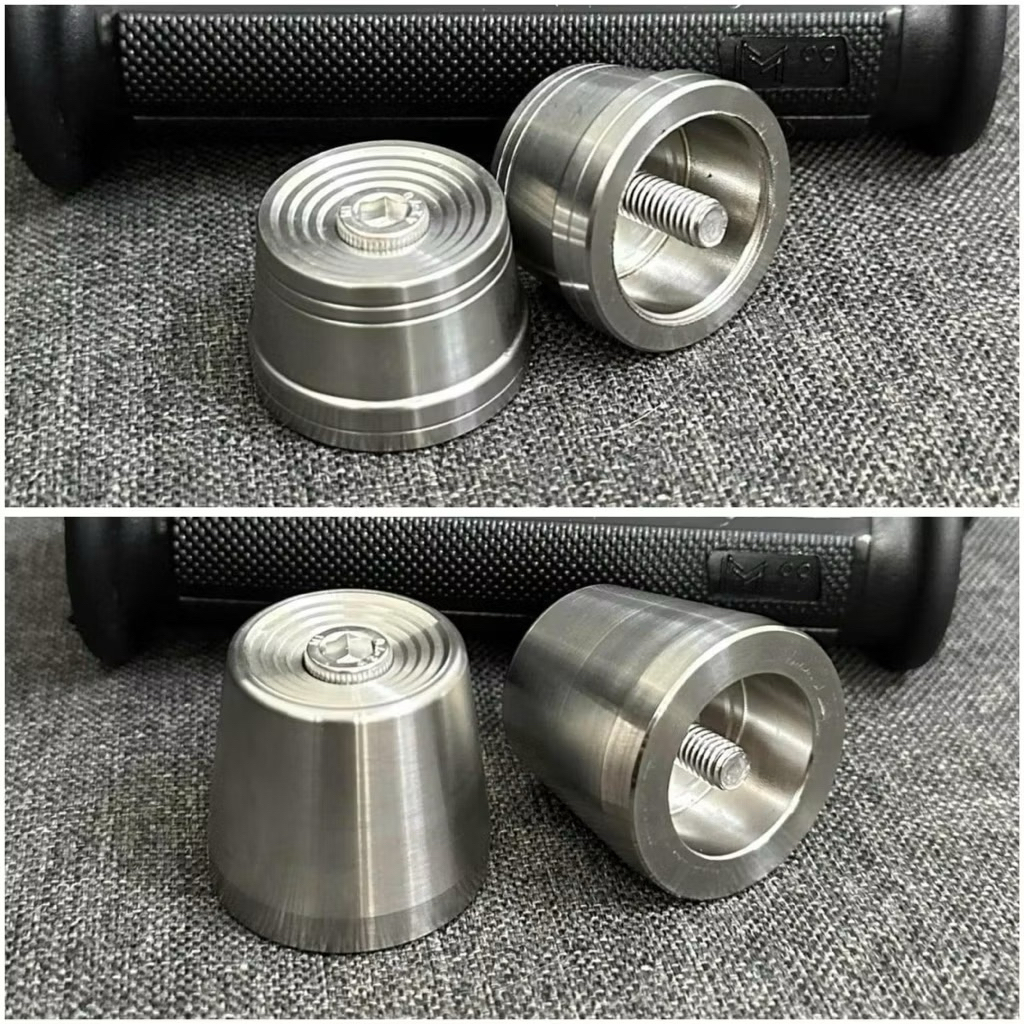 Gù Lỏm Inox 304 Dành Cho Các Dòng Xe Tay Ga Ghi Đông Lòi