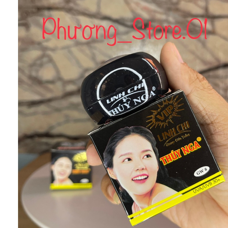 Kem trắng da mặt linh chi thúy nga đen