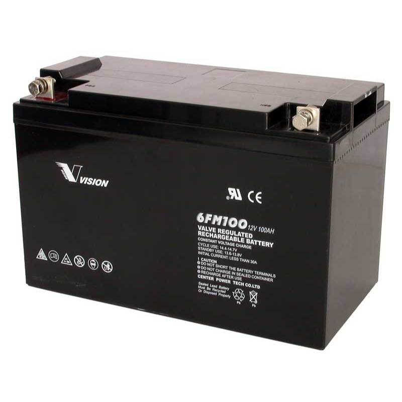 [ HỎA TỐC ] Ắc quy Vision 12V-100Ah, 6FM100E-X | Dùng cho UPS, kích điện,thiết bị viễn thông,...