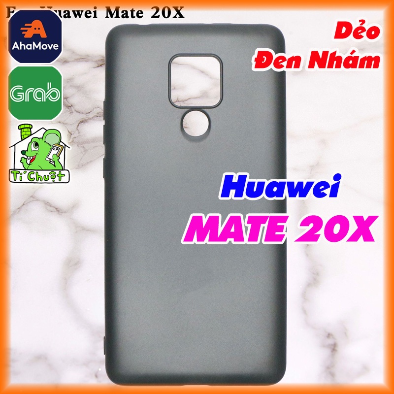 [Ảnh Thật] Ốp Lưng Huawei Mate 20X Dẻo Đen Nhám
