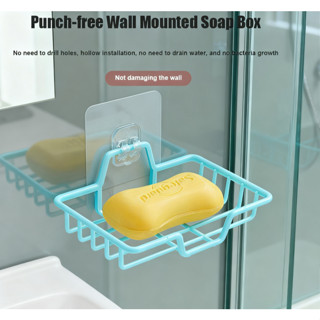 COD⚡️⚡️Khay đựng xà bông xà phòng dán tường cứng cáp chịu lực Dễ dàng lắp đặt, không cần khoan