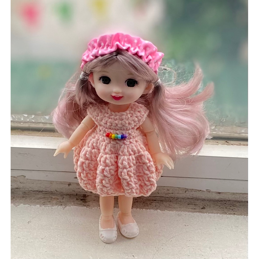 váy bí nhiều màu cho doll 1/8 búp bê 16cm