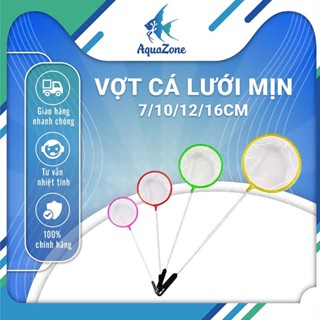  Vợt vớt cá Guppy lưới nano mềm nhỏ gọn siêu mịn  7 10 12 16cm  