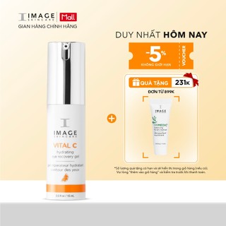  Kem dưỡng mắt cấp ẩm hỗ trợ giảm quầng thâm & nếp nhăn IMAGE Skincare - VITAL C Hydrating Eye Recovery Gel 15ml 