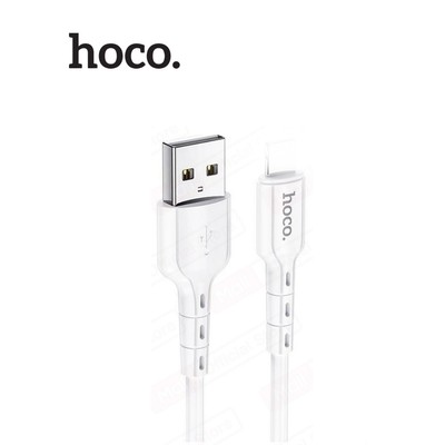Cáp sạc nhanh Hoco DU01 USB to IP PD10W và truyền dữ liệu dùng cho ip6/7/8/X/11/12/13/14 dài 150cm