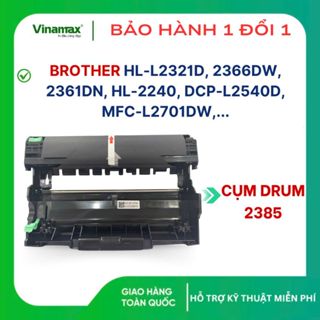 Cụm Drum 2385 / Cụm Drum cho Brother HL-L2321D / L2366DW / DCP-L2520D – chất lượng cao, in sắc nét.