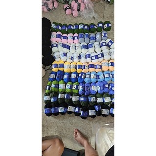 đơn sỉ 50 cuộn milk cotton mác đen hoặc milk bò khách tự chọn màu