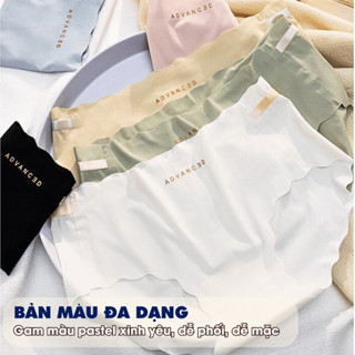 Quần Lót Nữ Mềm Mịn, Quần Lót Su Cao Cấp Cạp Vừa Đáy Ép Thoáng Mát AMYBRA L8368