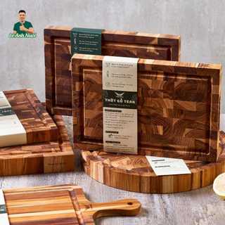  Thớt Gỗ Teak Vibasic ghép dựng block 