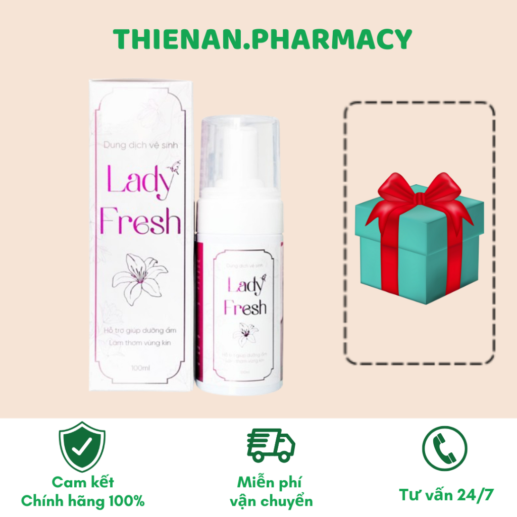 DUNG DỊCH VỆ SINH PHỤ NỮ LADY FRESH - UNIO