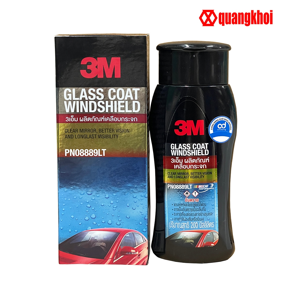 Dung dịch phủ kính chống bám nước 3M 08889LT