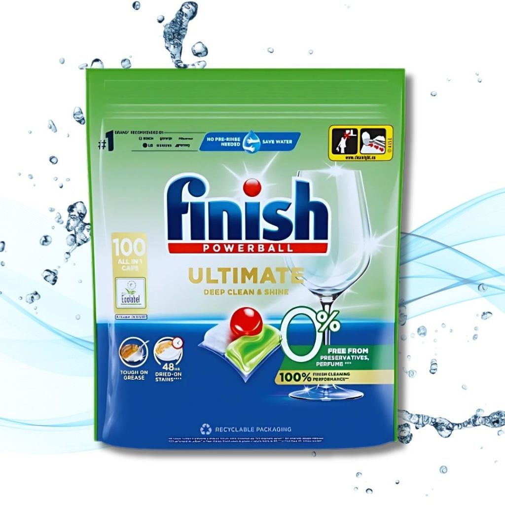 Viên rửa bát Finish ECO 0% ,Gel ECO, Quantum, Ultimate Plus - Đỉnh cao sạch sáng chén bát - ĐỨC