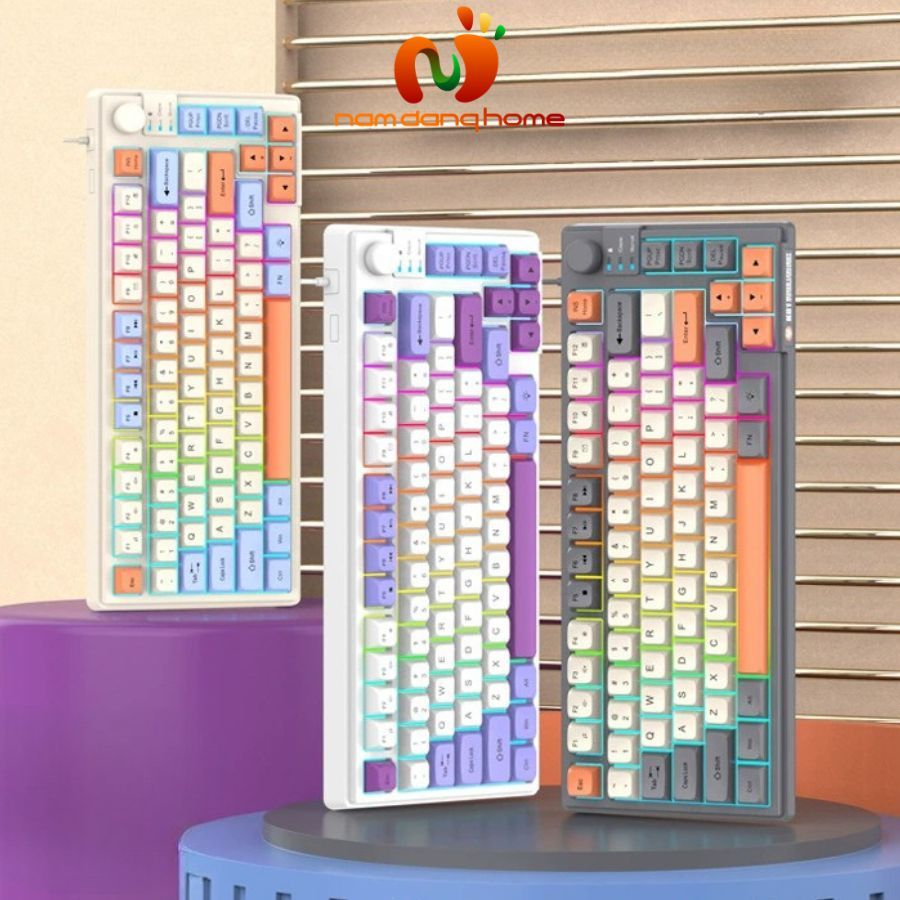 Bàn Phím Gaming Giả Cơ Xunfox K81 - Bàn Phím Kết Nối Dây Tương Thích PC, Laptop