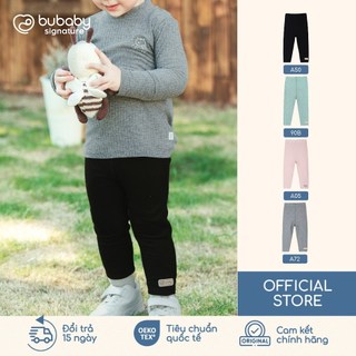 Quần Legging Dài Bé Sơ Sinh Bubaby Co Giãn Mềm Mịn, Ôm Dáng Thoải Mái BWL410000
