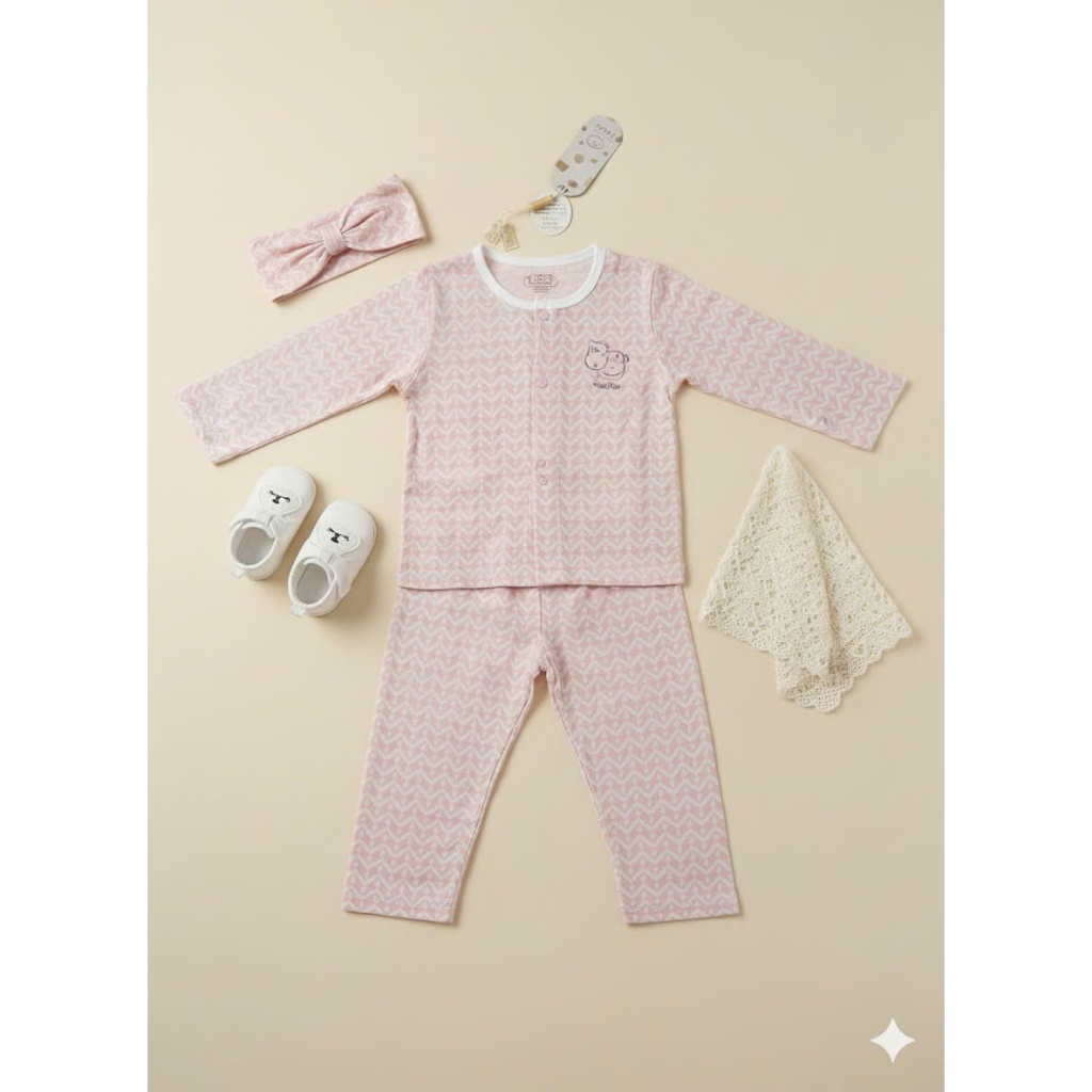 Bộ đồ dài tay xuất Nhật cho bé size 80 (10-12kg)