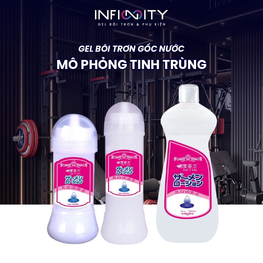 [Che Tên] Gel Bôi Trơn Gốc Nước Mô Phỏng Tinh Trùng Dung Tích Đa Dạng