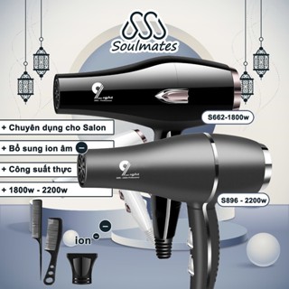 Máy Sấy Tóc chuẩn Salon Công suất lớn 1800w - 2200w bền bỉ  Bảo Hành 12T tặng kèm phụ kiện HD99