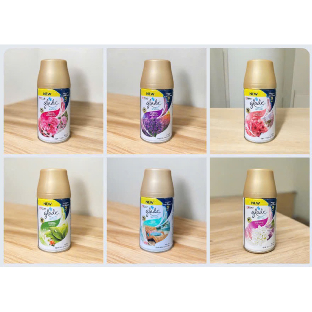 Glade Combo 6 lõi thơm Glade 252ml thay cho máy xịt thơm phòng tự động