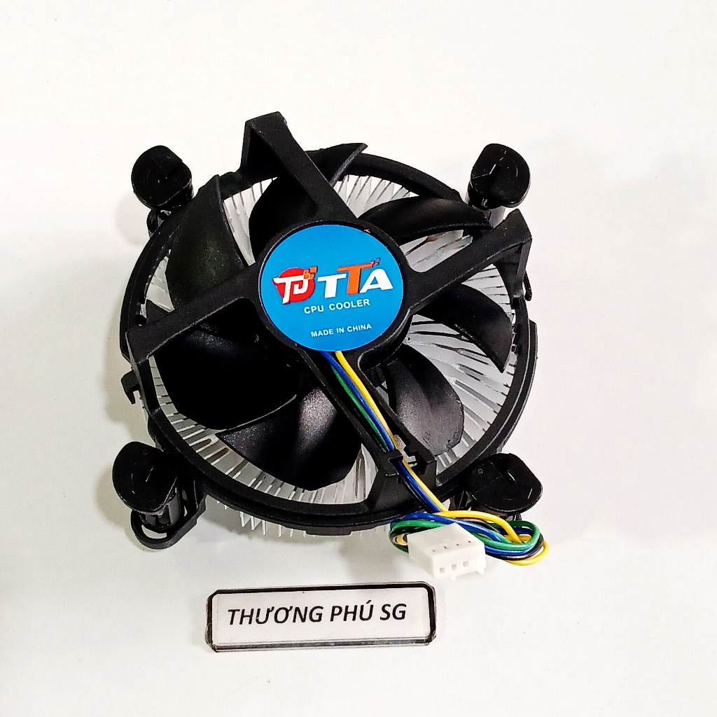 Fan CPU / Quạt CPU Socket 775, 1155, 1151, 1156, E1200 (Đế Nhôm dày)