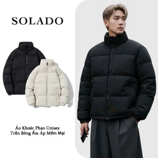  Áo Khoác Phao Nam Nữ SOLADO Cổ Cao Chần Bông Cao Cấp Siêu Nhẹ Giữ Ấm Cực Tốt Thiết Kế Trẻ Trung 