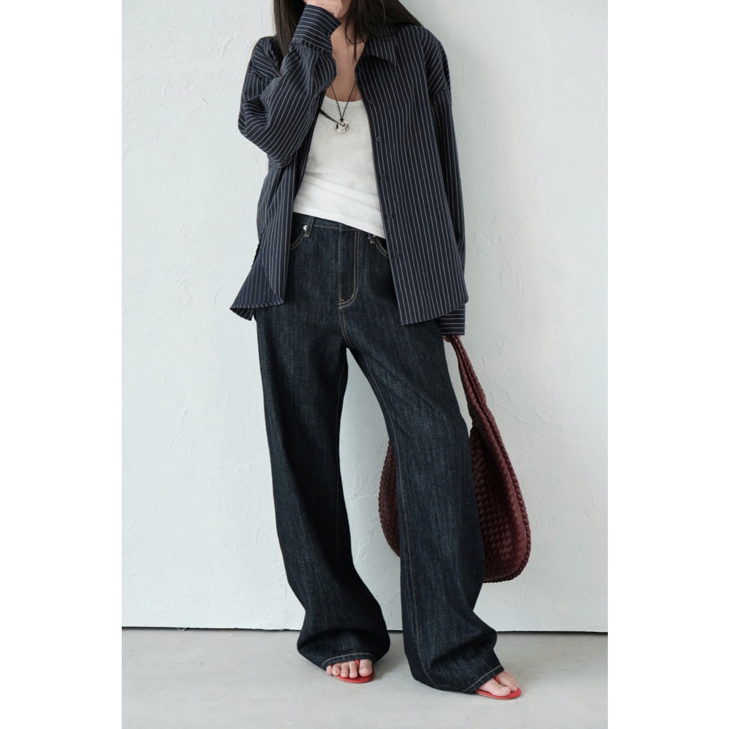 KIDO - Quần jean dài chỉ nổi BRANDY JEANS