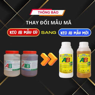[HÀNG MỚI - CHẤT LƯỢNG MỚI] Keo AB 2 thành phần Epoxy Chuyên Dùng Dán Gỗ, Nhựa, Gạch Đá... ( 1KG )
