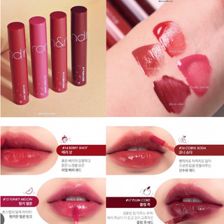 Tổng Hợp Son Tint Bóng Romand Các Dòng