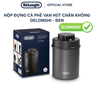  Hộp đựng cà phê van hút chân không DeLonghi - Đen 