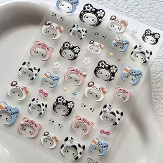  Sticker hello kitty mới trang trí móng tay 