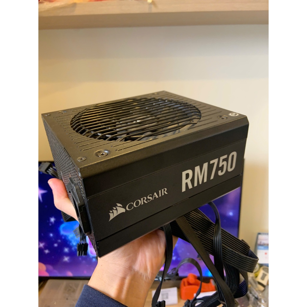 Nguồn máy tính Corsair RM750 80 Plus gold Modular dây PICE 5.0 1x16-pin (12VHPWR) RTX 40-series 2nd