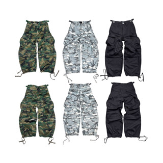  MBI | 2IN1 WASHED MILI PANTS  madeby.illustration quần camo túi hộp ống rộng 