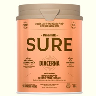  Sữa bột Dành Cho Người Tiểu Đường Vinamilk Sure Diacerna - 900g 