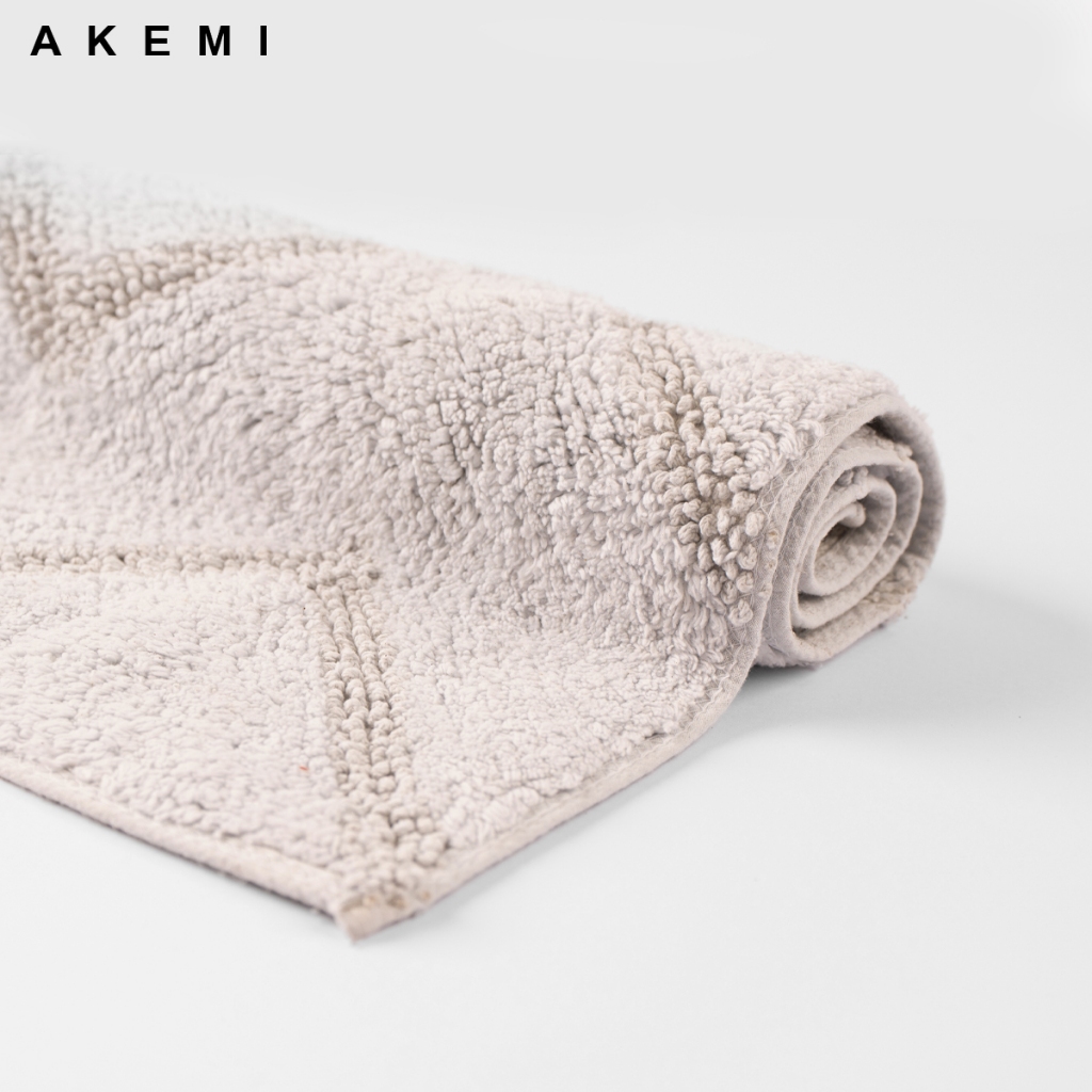 Thảm nhà tắm Akemi Essentials Bliss Cotton 50x80cm chính hãng AKEMI cao cấp siêu thấm hút