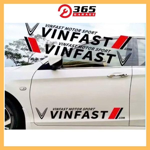 Sét 02 Tem dán sườn xe Vinfat đẹp cá tính