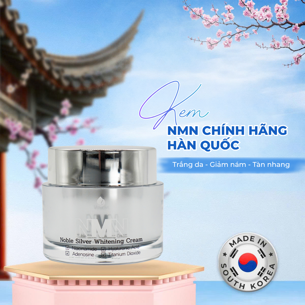 Kem giảm nám tàn nhang trắng da NMN Hàn Quốc 50ml A142