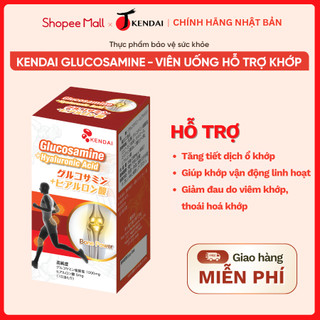  Viên Uống Hỗ Trợ Xương Khớp KENDAI Glucosamine Nhật Bản Tăng Dịch Khớp Chống Thoái Hóa Hộp 180 Viên 