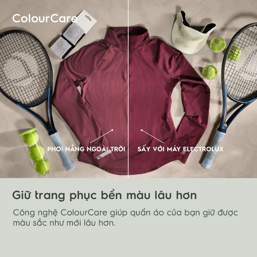 Free giao lắp - Máy sấy thông hơi 9KG Electrolux EDV904H3WC - sấy đảo chiều chống nhăn, diệt khuẩn, bền màu | BigBuy360 - bigbuy360.vn