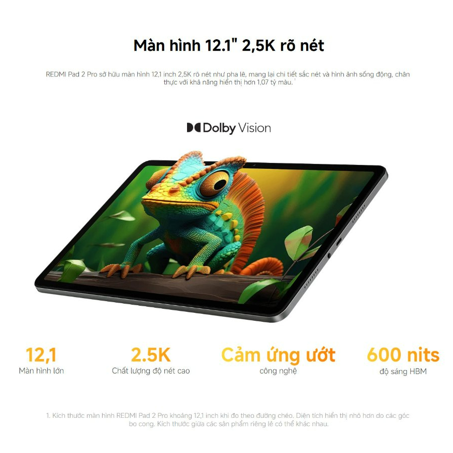[KOL] Máy Tính Bảng Xiaomi Redmi Pad 2 Pro 6GB 128GB Chính Hãng | BigBuy360 - bigbuy360.vn
