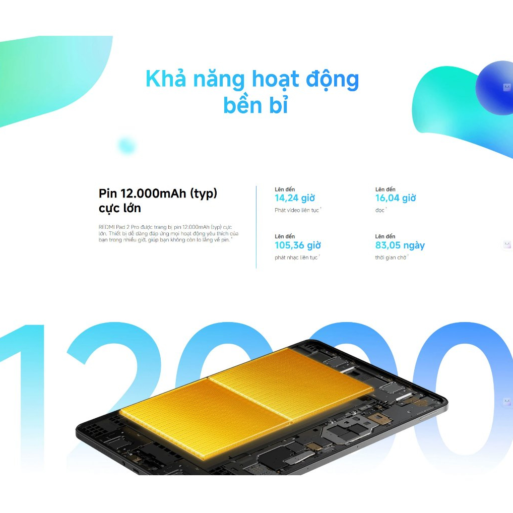 [KOL] Máy Tính Bảng Xiaomi Redmi Pad 2 Pro 6GB 128GB Chính Hãng | BigBuy360 - bigbuy360.vn
