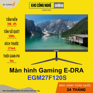  Màn Hình EDRA EGM27F120S 27 inch FHD IPS 120Hz 1ms  Hàng Chính Hãng  