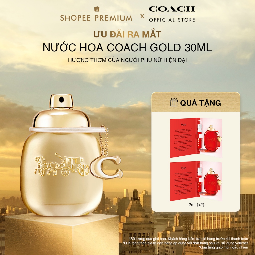 Nước hoa nữ Coach Gold Parfum 30ml
