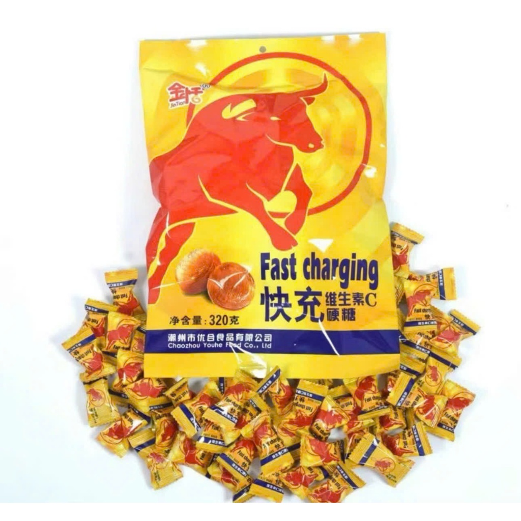 Kẹo Viên Ngậm Vị Nước Ngọt Cocacola, 7UP, Sting, bò húc
