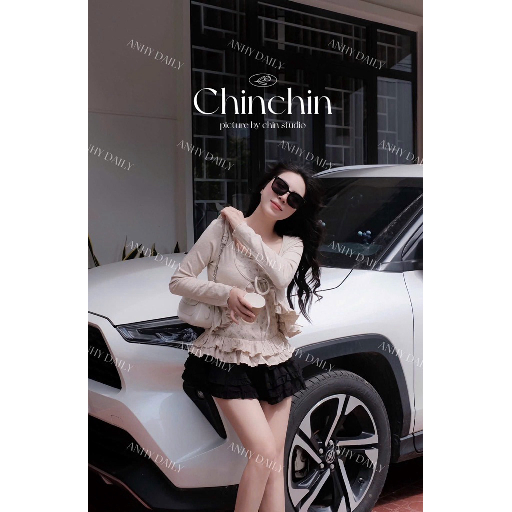 Set Áo 2s Hoa Nhí Kèm Cadigan CHIN • Melanie Studio