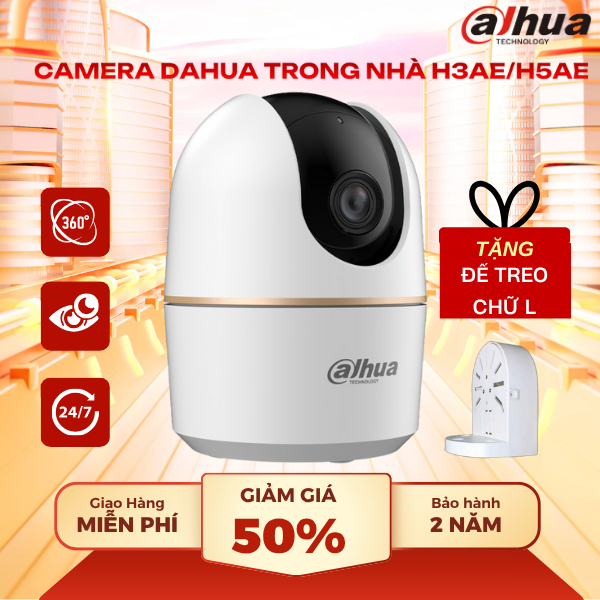 Camera Wifi Dahua Hero A1 3MP Quay Quét 360° Trong Nhà – Đàm Thoại 2 Chiều, Hồng Ngoại 10m, Hỗ Trợ Thẻ Nhớ 256GB