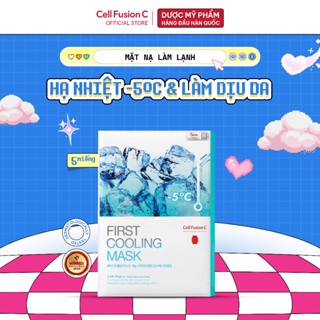  Mặt Nạ Hạ Nhiệt - 5 Độ & Làm Dịu Da Ứng Đỏ Cháy Nắng Cell Fusion C First Cooling Mask 